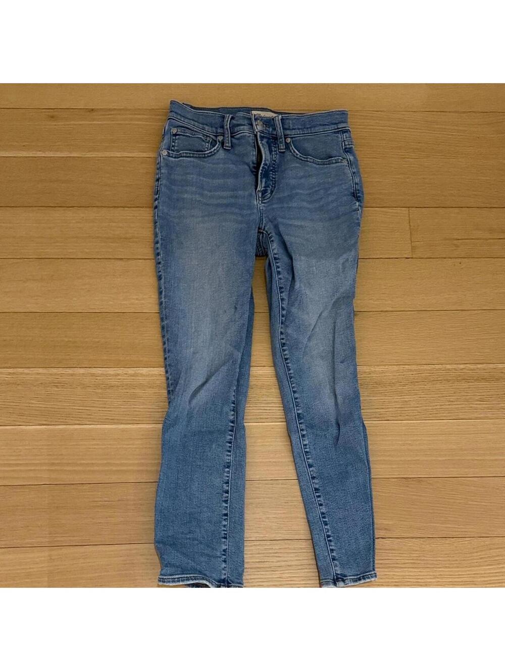 Madewell Light Blue Skinny Jeans